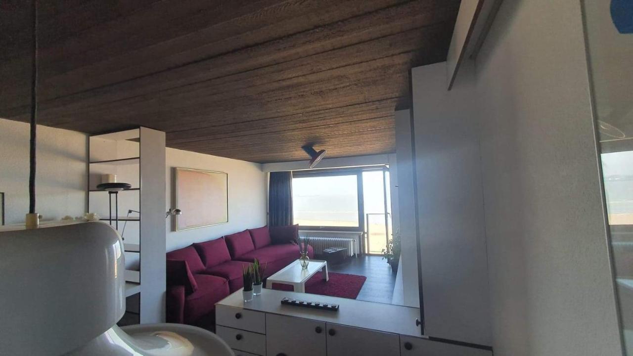 Modern Appartement Met Frontaal Zeezicht En Prive Parking Knokke-Heist Exterior foto